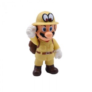 Figurine Mario explorateur 12cm en Plastique