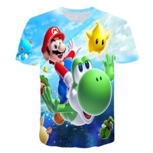T-shirt Mario Galaxy en polyester