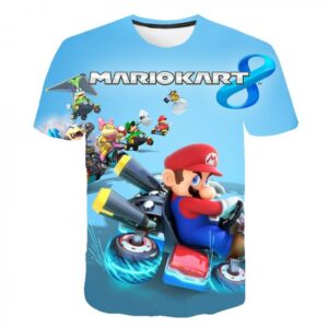 T-shirt Mario en course - Mario Kart 8
