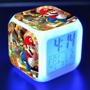 Réveil Mario Party LED cube 8x8x8cm