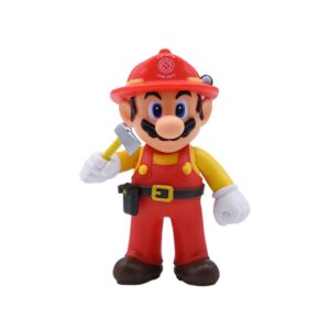 Figurine Mario en tenue de pompier 12 cm