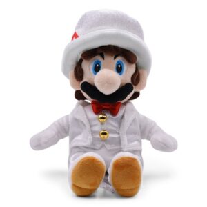 Peluche Mario en smoking blanc 22 cm