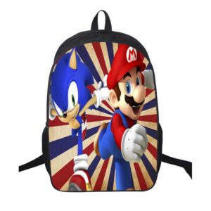 Sac à dos Super Mario Bros avec Sonic