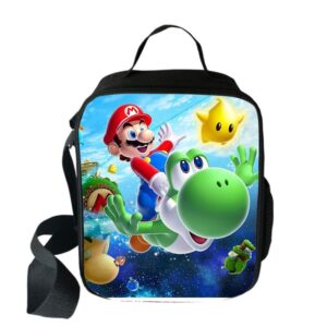 Sacoche Mario et Yoshi à graphisme Mario