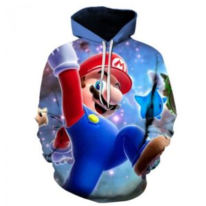 Sweat Mario Galaxy en polyester