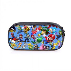 Trousse Mario personnages 21 x 10 x 5,5 cm