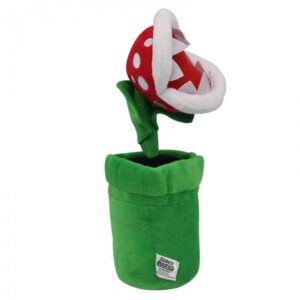 Peluche Plante Piranha Mario en polyester 22cm