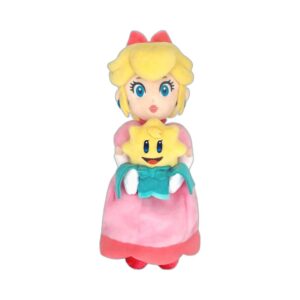Peluche Peach et Stella Super Mario 25 cm