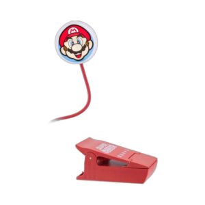 Lampe clip livre Super Mario