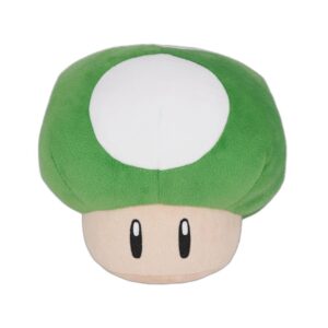 Peluche Champignon Vert 1-Up Super Mario 16 cm