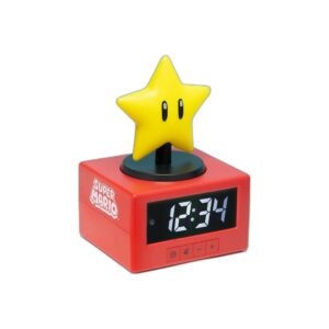 Réveil lumineux Super Star Super Mario