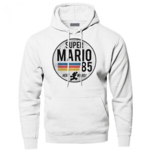 Sweat Super Mario 85 à capuche en polyester