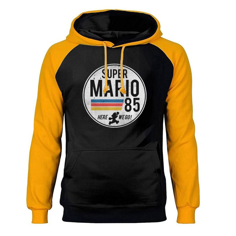 Sweat à capuche Super Mario 85 bicolore – Image 2