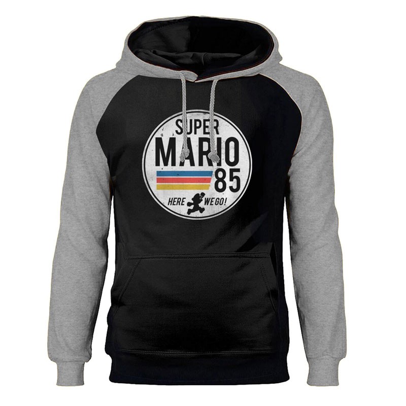 Sweat à capuche Super Mario 85 bicolore – Image 3