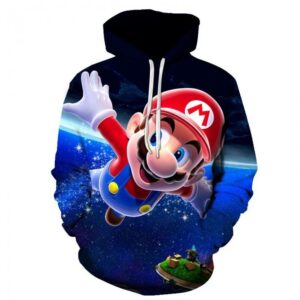 Sweat Galaxy Super Mario en polyester
