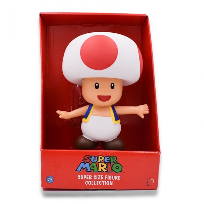 Figurine géante Toad 18cm en plastique – Image 2