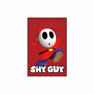 Poster Shy Guy en papier et tailles au choix