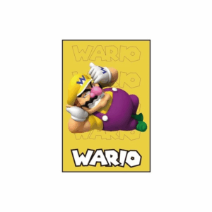 Poster Wario Mario en papier