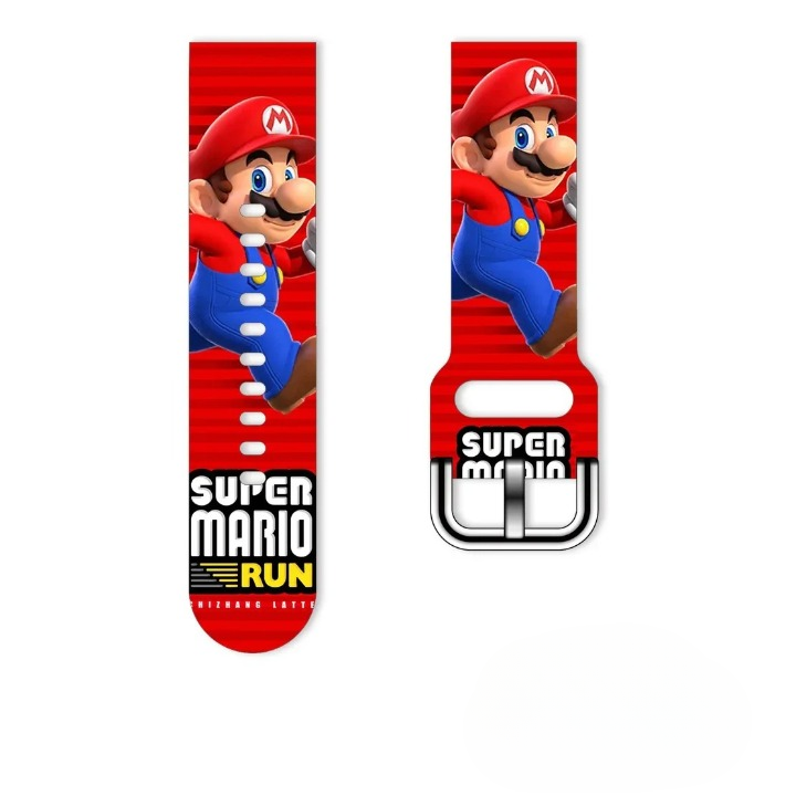 Bracelet Super Mario en silicone 20MM ou 22MM pour Samsung Galaxy Watch – Image 7