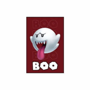 Poster Mario avec Boo en papier