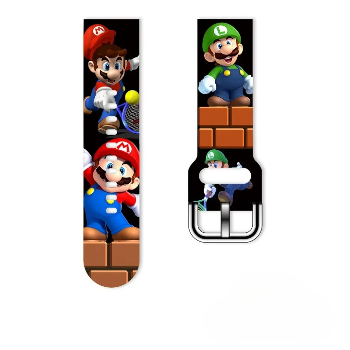 Bracelet Super Mario en silicone 20MM ou 22MM pour Samsung Galaxy Watch – Image 5
