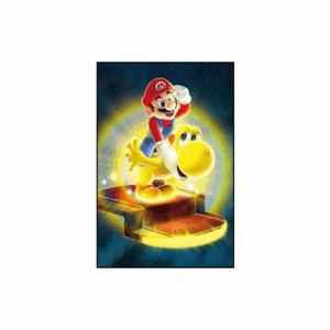 Poster Mario et Yoshi en papier, plusieurs tailles