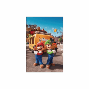 Poster Mario et Luigi sur papier