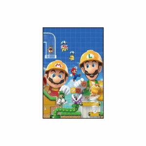 Poster Mario et Luigi Construction sur papier