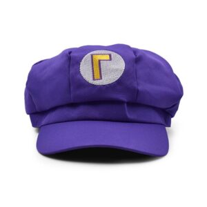 Casquette Waluigi réglable en coton