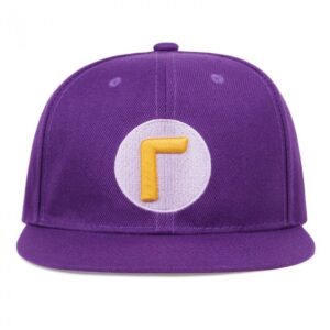 Casquette Waluigi L en coton réglable